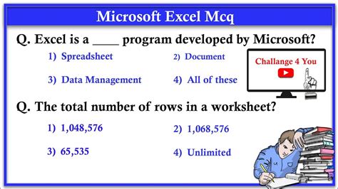 what is microsoft excel primarily used for mcq