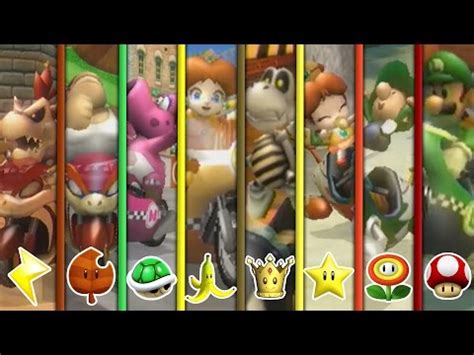 what is mirror image courses in mario kart