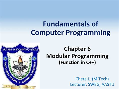 what is modular programming in c++