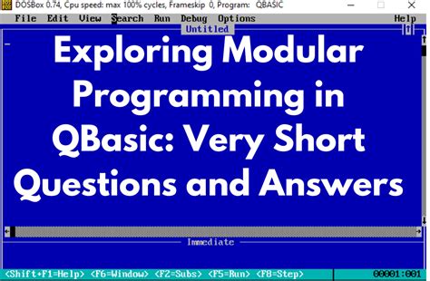 what is modular programming very short answer
