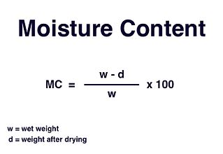 what is moisture content