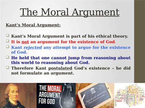 what is moral arguments