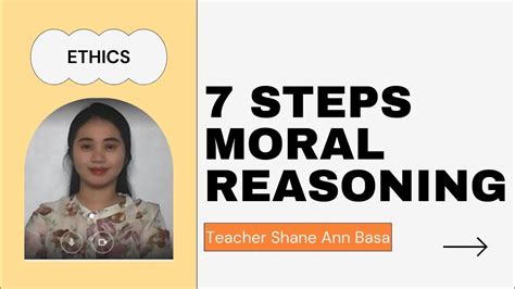 what is moral reasoning in tagalog