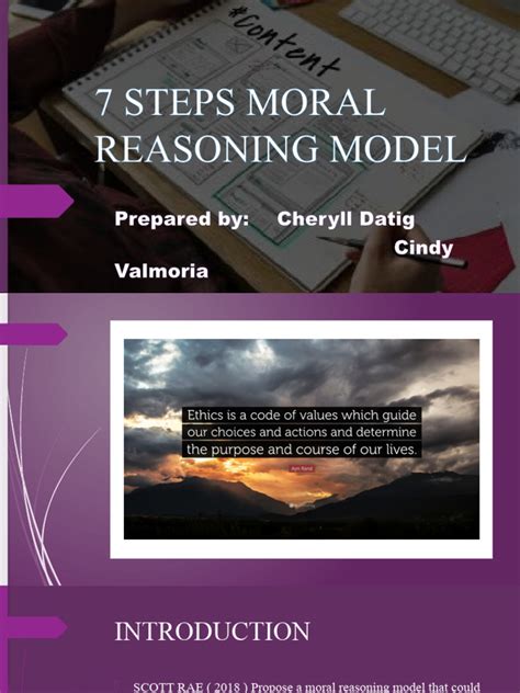 what is moral reasoning model