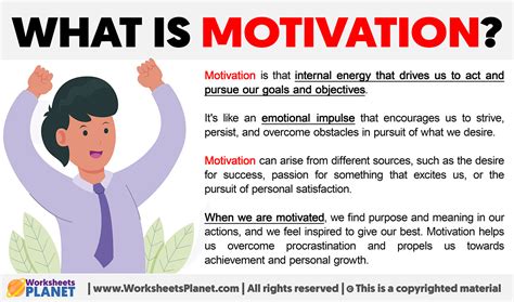 what is motivation in learning