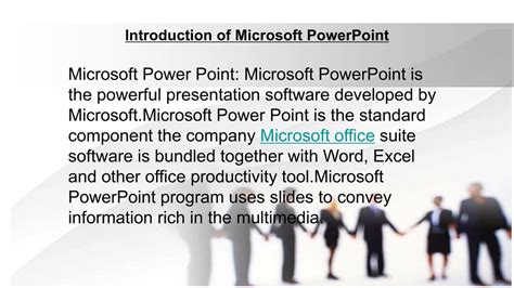 what is ms powerpoint introduction