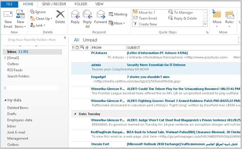what is msg format from outlook