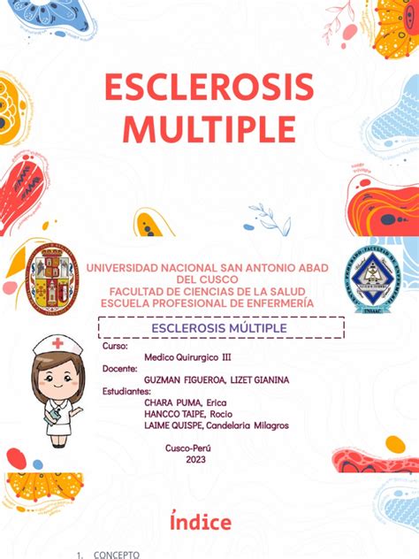 what is multiple sclerosis in spanish