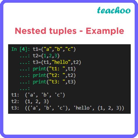 what is nested tuple in python give example