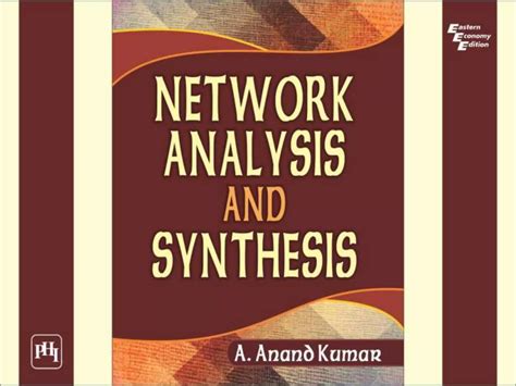 what is network analysis and synthesis