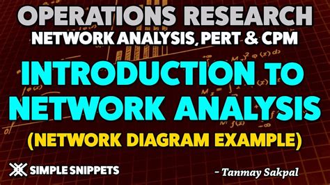 what is network analysis in operation research