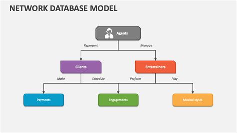 what is network data model in dbms