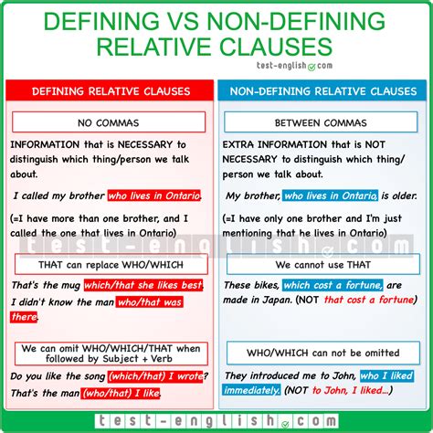 what is non defining relative clause examples