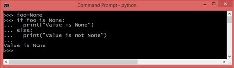 what is none type in python