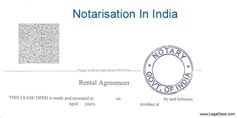 what is notarization in india