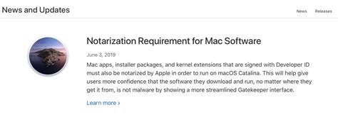 what is notarization in mac