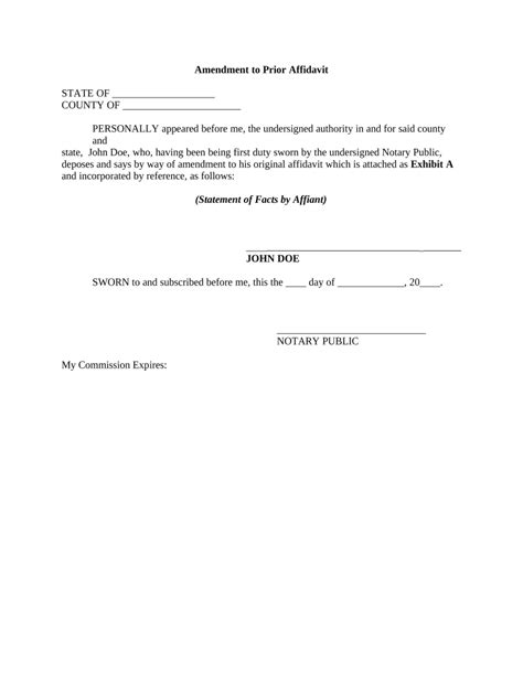 what is notarization of affidavit