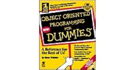 what is object oriented programming for dummies