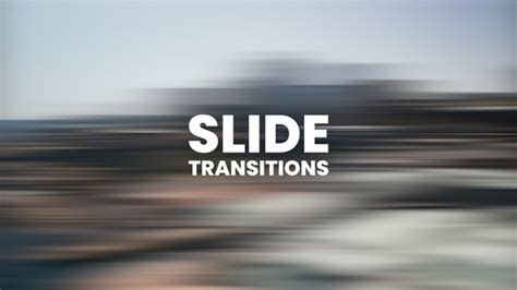 what is one of the main benefits of using slide transitions
