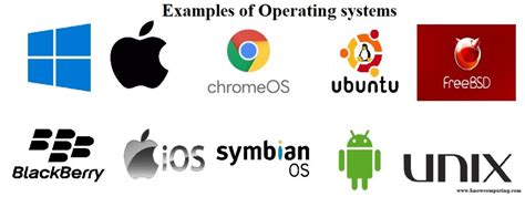 what is operating system software examples