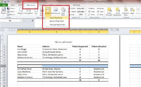 what is page layout