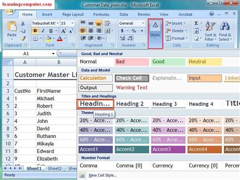 what is page layout tab