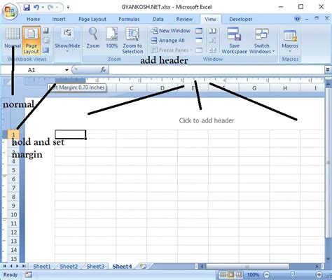 what is page layout view in excel
