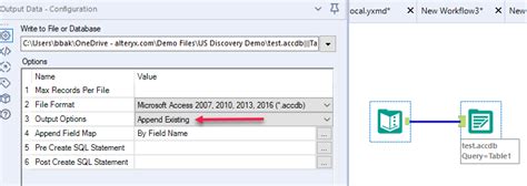 what is paste append in access