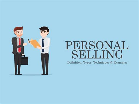 what is personal selling definition
