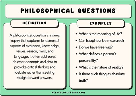 what is philosophical questions examples