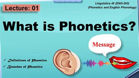 what is phonetics explain with examples