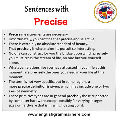 what is precise language in english