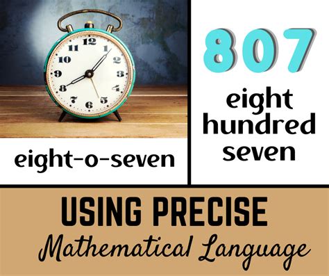 what is precise mathematical language