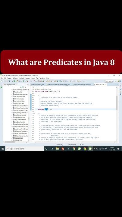 what is predicate in java 8 mcq