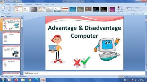 what is presentation in computer with examples