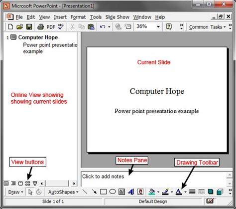 what is presentation program in computer