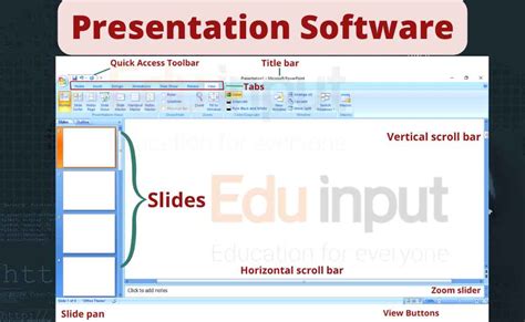 what is presentation software class 7