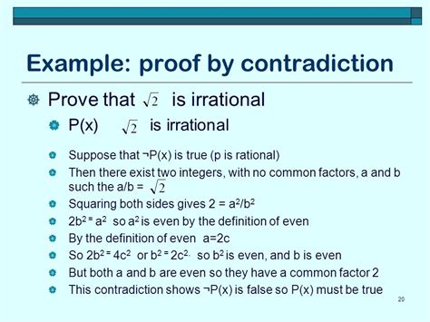 what is proof by contradiction in discrete mathematics