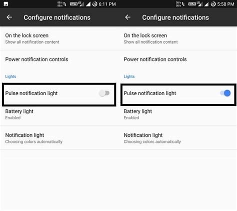 what is pulse notification light