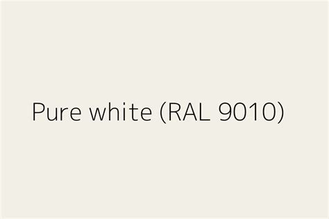 what is pure white colour code