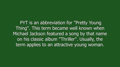 what is pyt