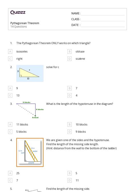 what is pythagoras theorem class 7th