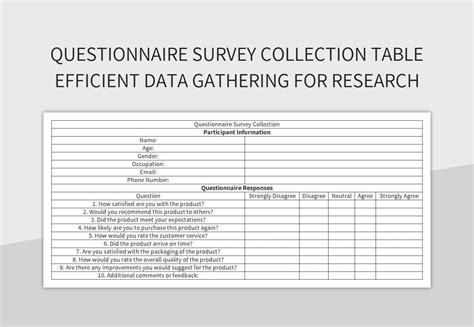what is questionnaire in primary data collection
