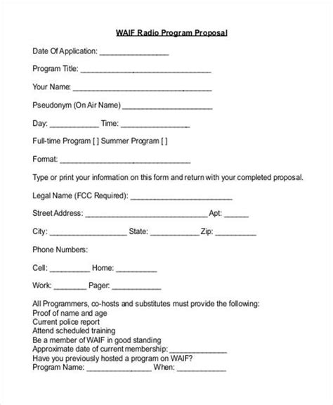 what is radio program format
