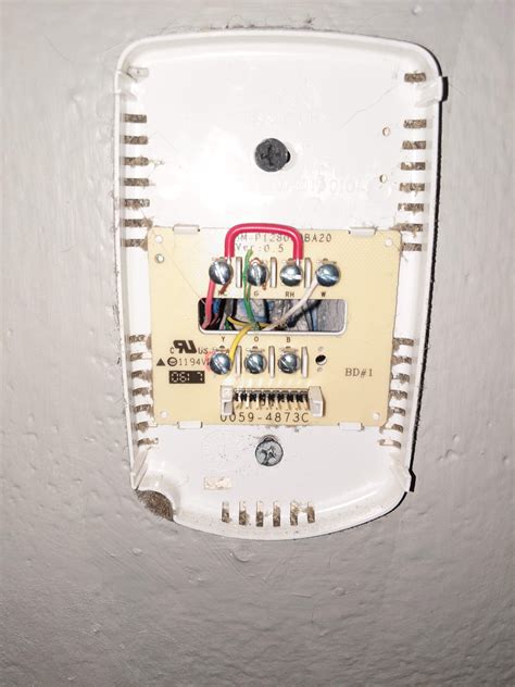 what is rc in a thermostat
