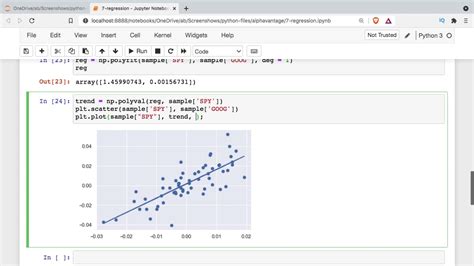 what is regression in python