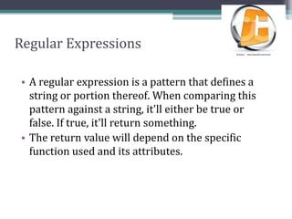 what is regular expression in compiler design with example