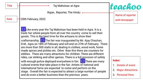 what is report in class 8