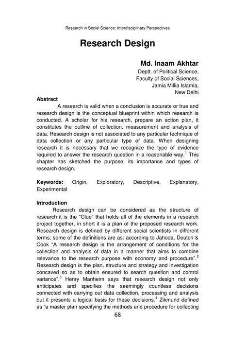 what is research design in dissertation