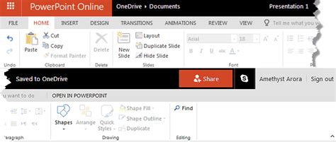 what is ribbon in powerpoint